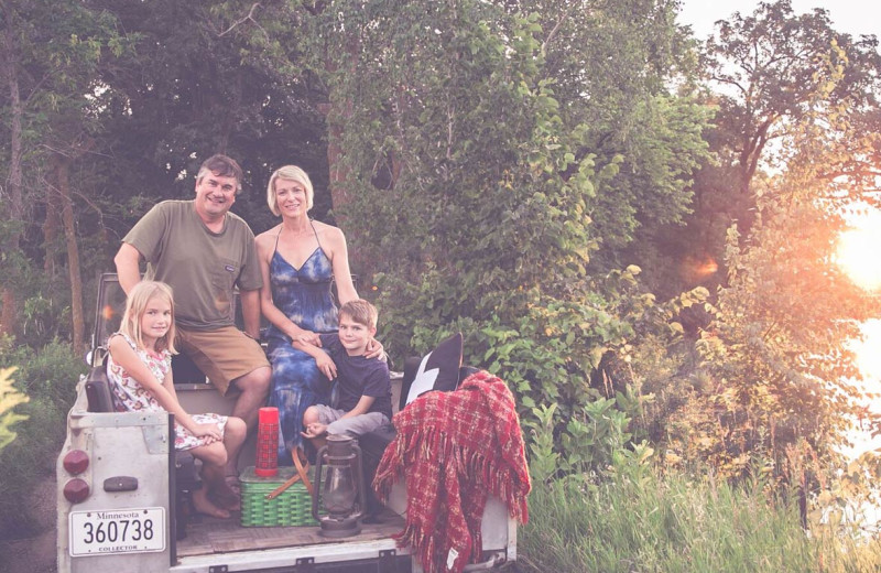 Family at The Hideaway at Xanadu Island.