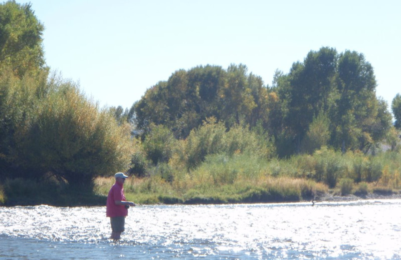 Fishing at Rainbow Valley Lodge 