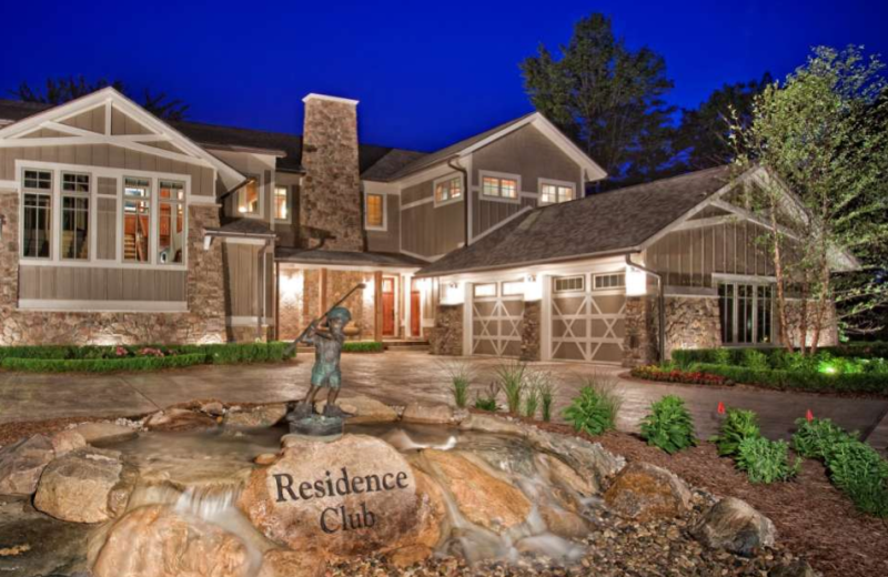 Residence Club exterior at Tullymore Golf Resort.