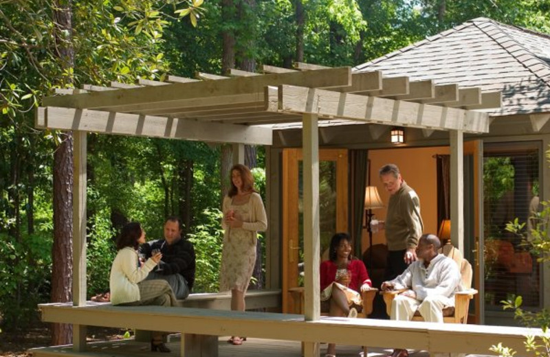 Relax on the sun deck at Callaway Gardens.