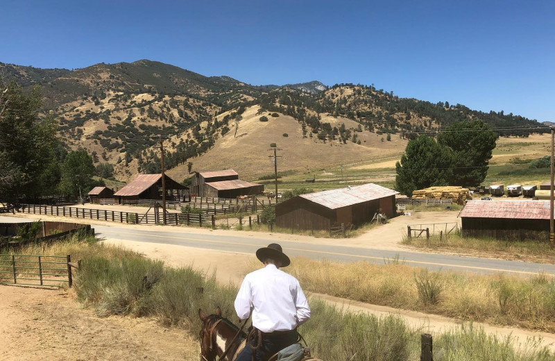 Horseback riding at Rankin Ranch.