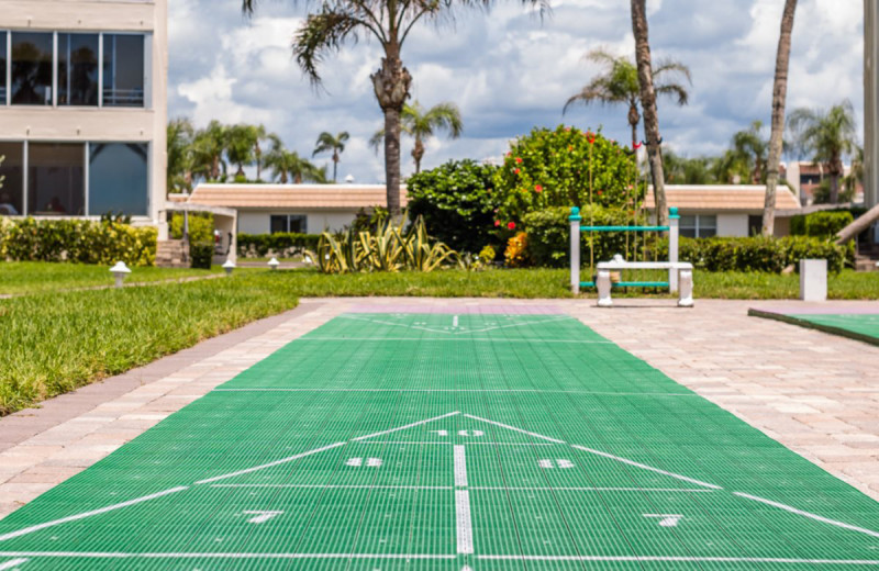 Shuffle board at Island House Beach Resort.