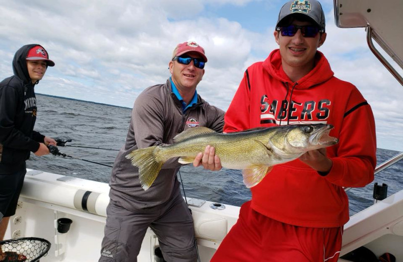 Fishing at Ballard's Resort.