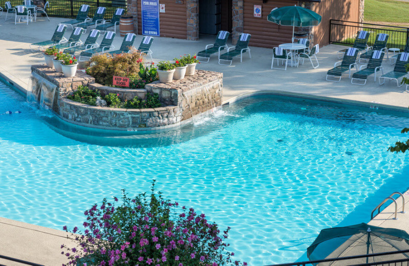 Outdoor pool at Westgate Branson Woods Resort.