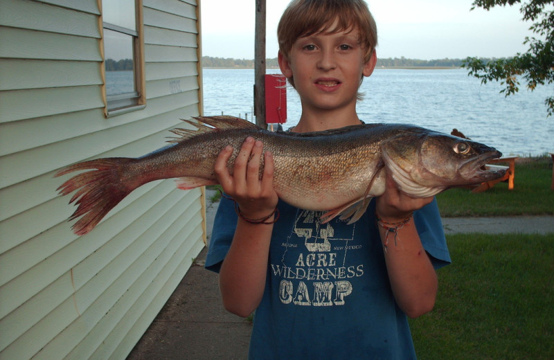 Fishing at Abbywood Resort.