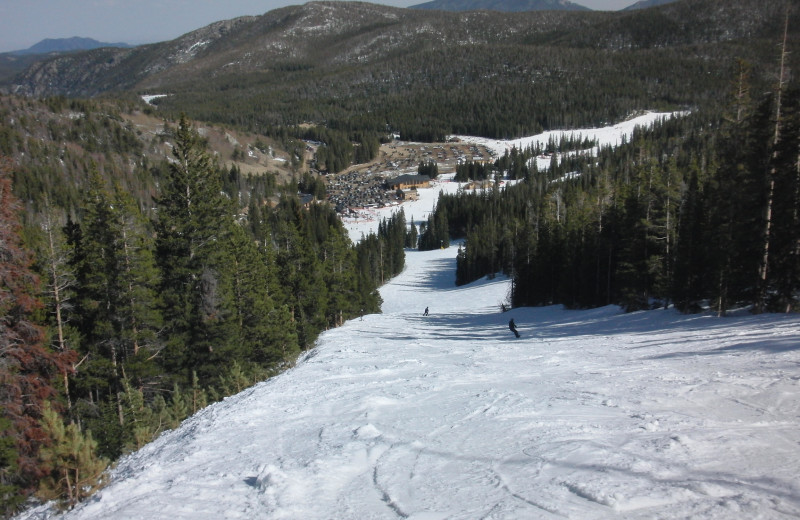 Skiing at SkyRun Vacation Rentals - Nederland, Colorado.