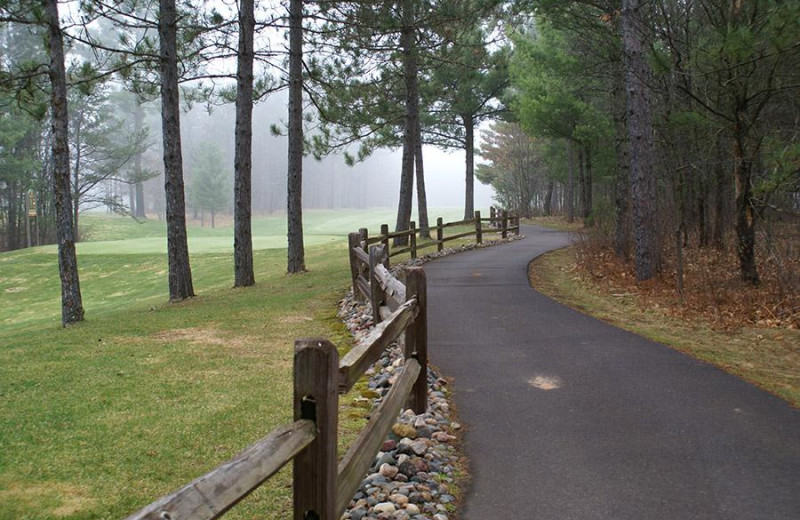 Golf near Northwoods Vacation Lodgings.