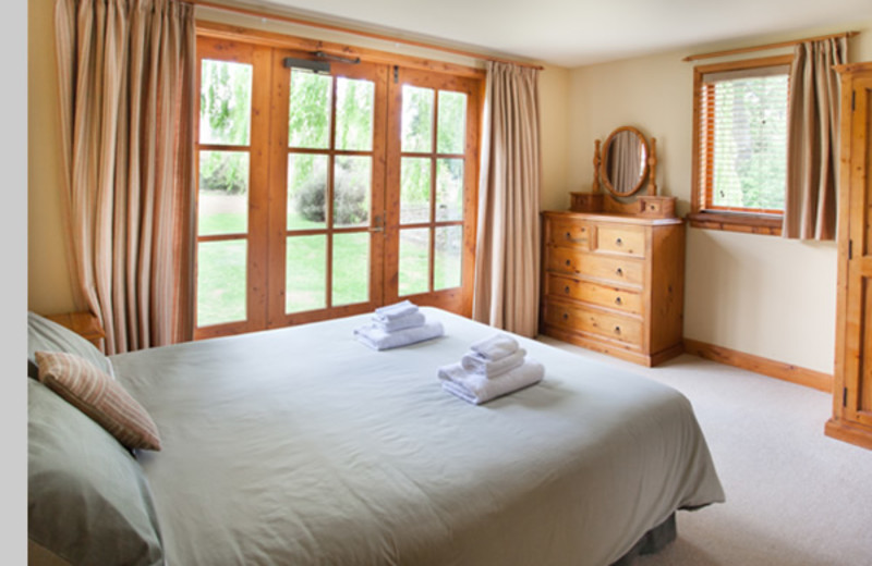 Guest room at Willow Cottage.