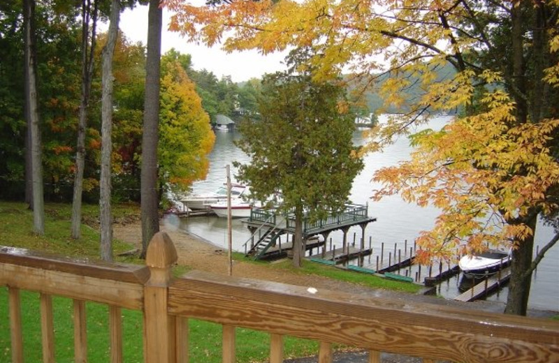 Lake view at Tea Island Resort.