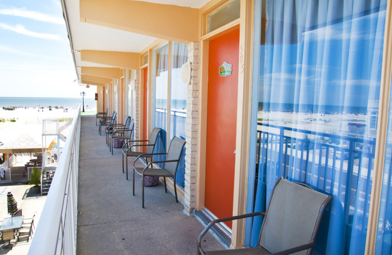 Balcony view at Granada Ocean Resort.