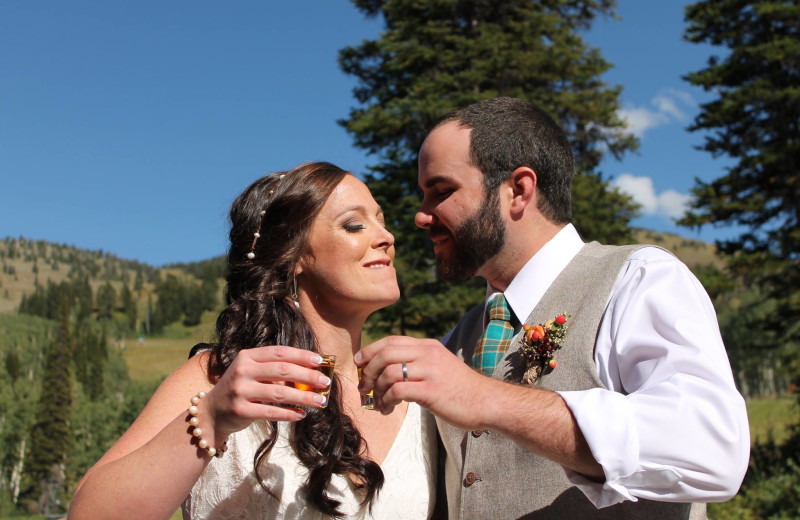 Wedding at Grand Targhee Resort.