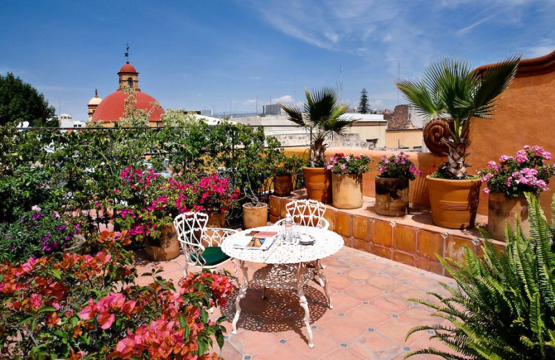 Patio at La Casa de la Marquesa. 