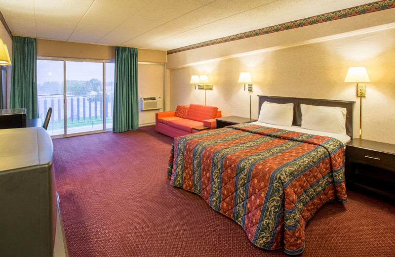 Guest room at America's Best Value Inn - Benton Harbor.