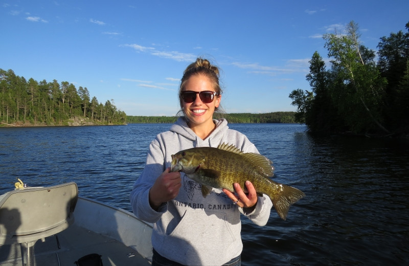 Fishing at Clark's Resorts & Outposts.