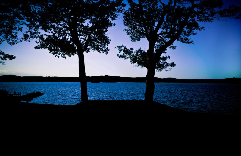 View of the lake at The Margate on Winnipesaukee.