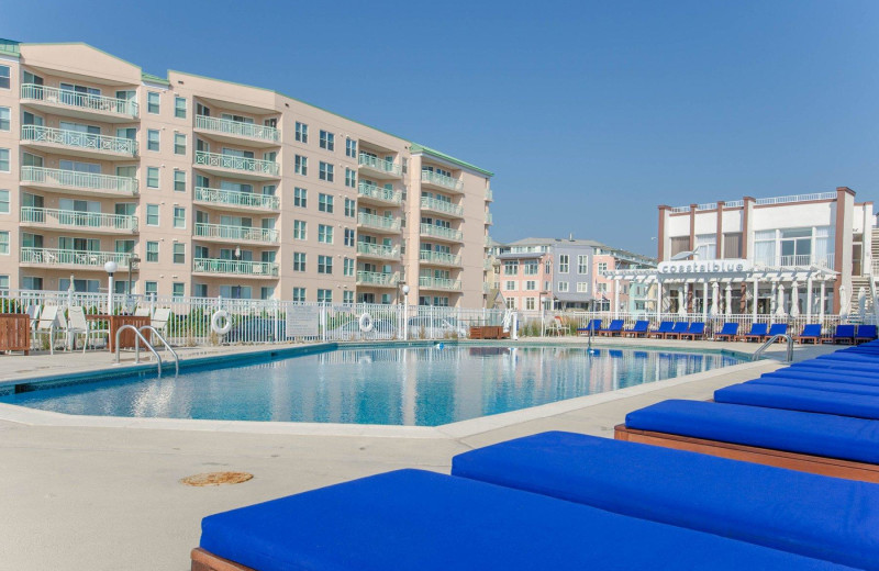 Outdoor pool at ICONA Diamond Beach.