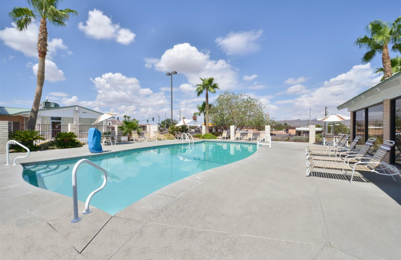 Outdoor pool at Best Western Plus King's Inn & Suites.