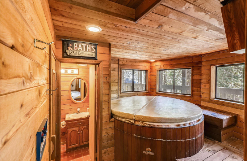 Rental bathroom at Tahoe Vacation Rentals, Inc