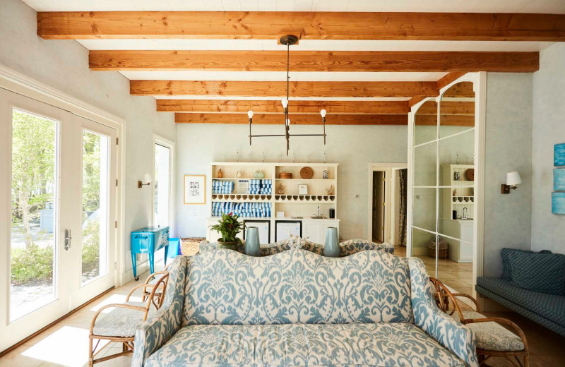 Pool room at The Inn at Ocean's Edge.