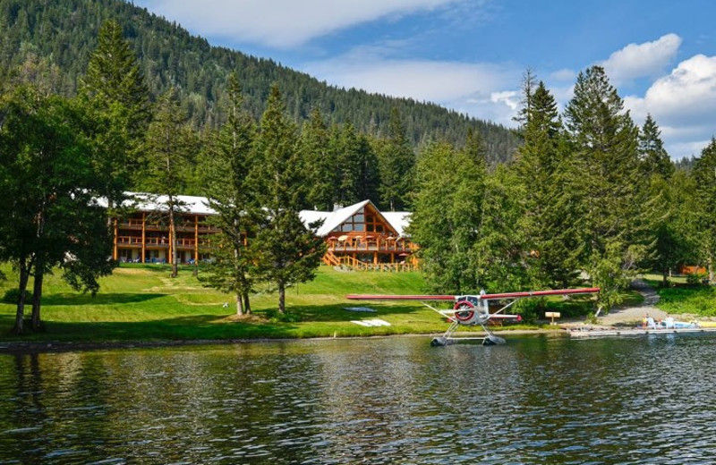 Exterior view of Tyax Mountain Lake Resort.