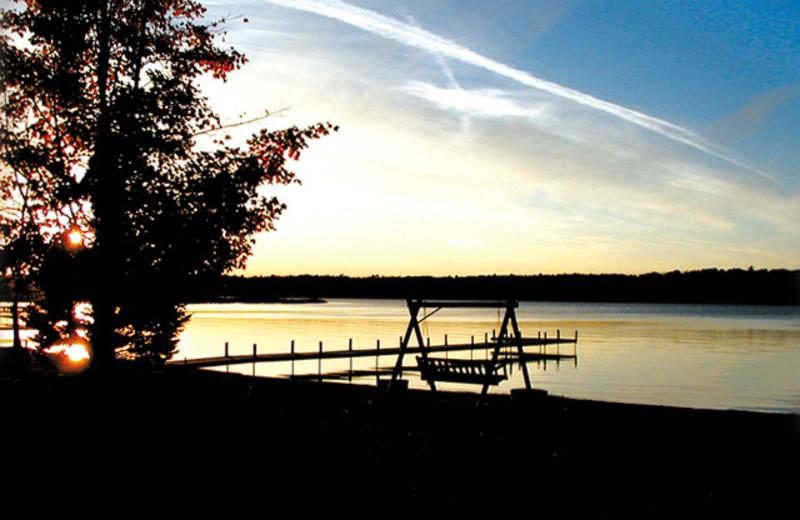 Lake dock at Samara Point Resort.