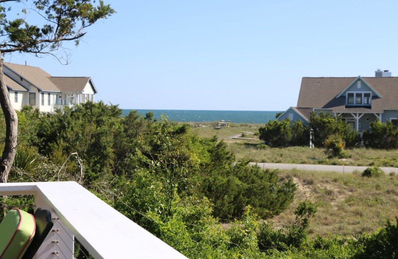 Rental view at Mary Munroe Realty: Bald Head Vacations & Sales.
