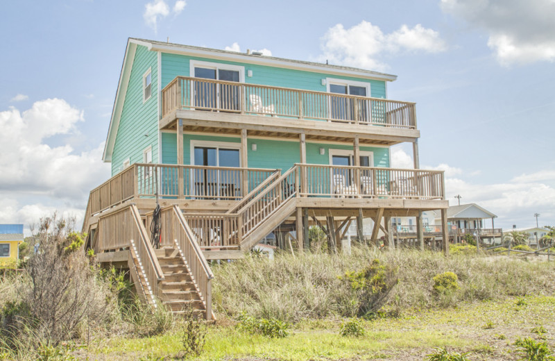 Rental exterior at Oak Island Accomodations.