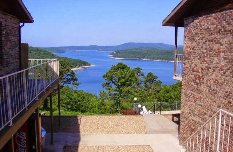 Exterior view of Pointe West Resort & Suites.