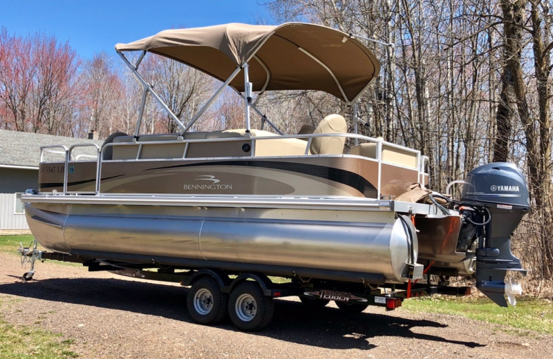 Pontoon at Four Seasons Resort.