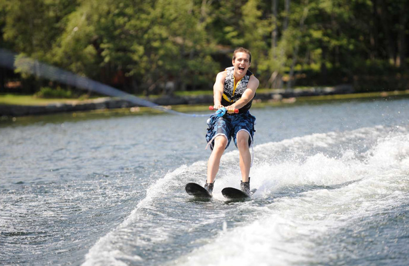 Water ski at Woodloch Resort.