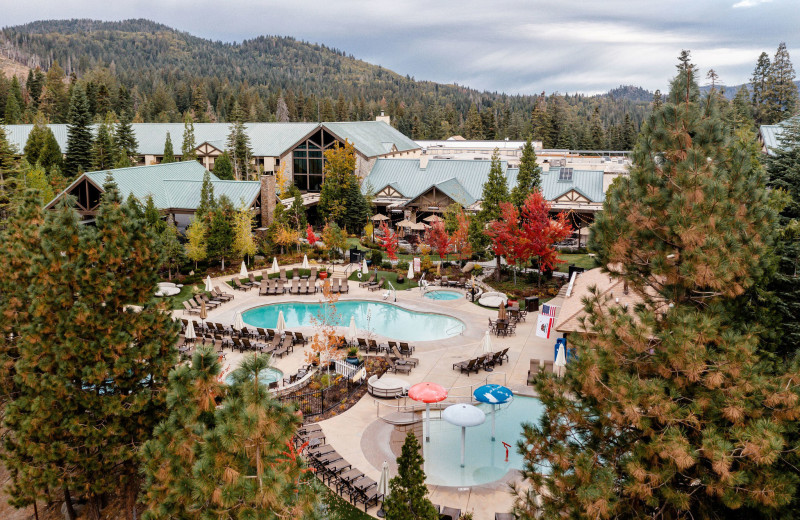 Exterior view of Tenaya Lodge at Yosemite.