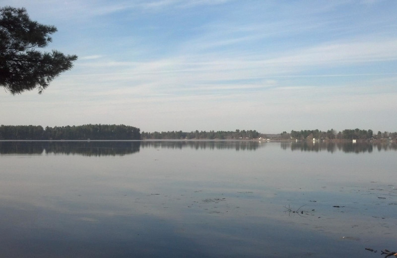 Lake view at Crimson Hue Resort.