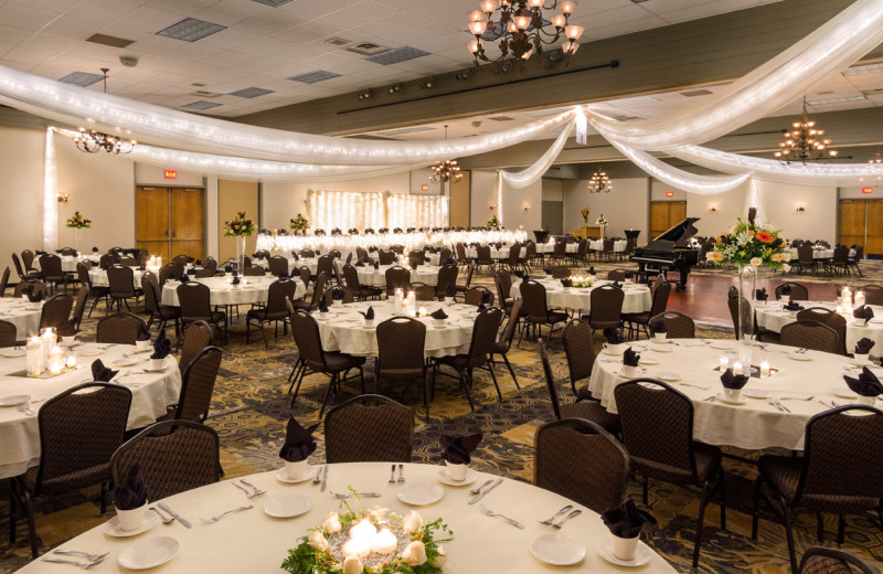 Wedding reception at Arrowwood Resort and Conference Center.