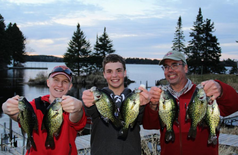 Fishing at Pehrson Lodge Resort.