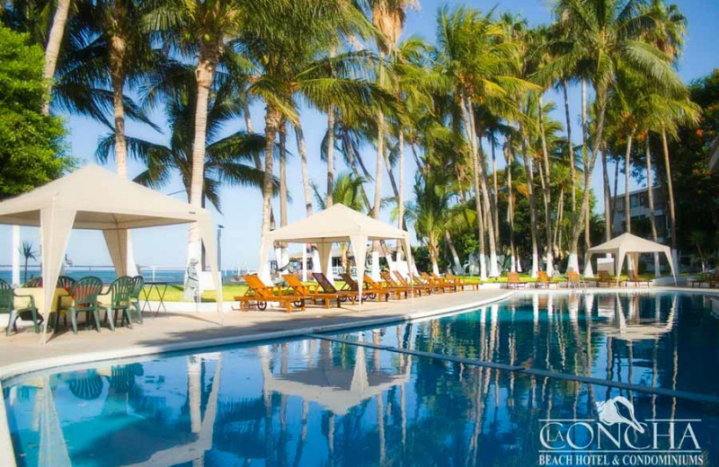 Outdoor pool at La Concha Beach Resort.