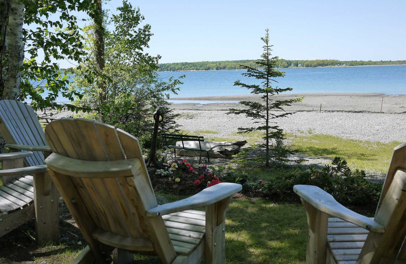 Rental view at Acadia Cottage Rentals.