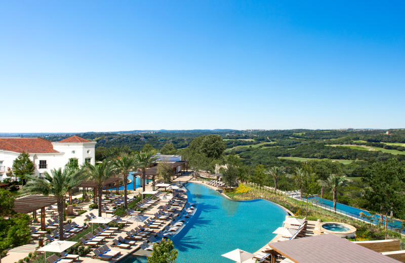 Outdoor pool at La Cantera Resort & Spa.