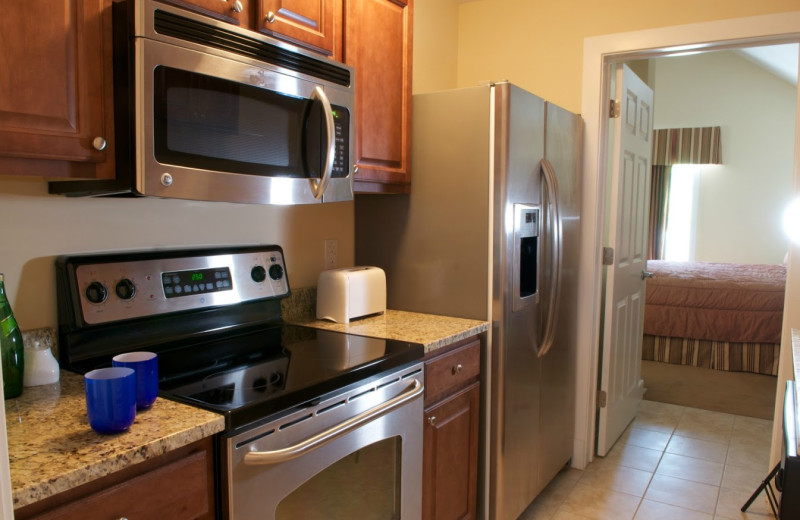 Guest kitchen at King's Creek Plantation.