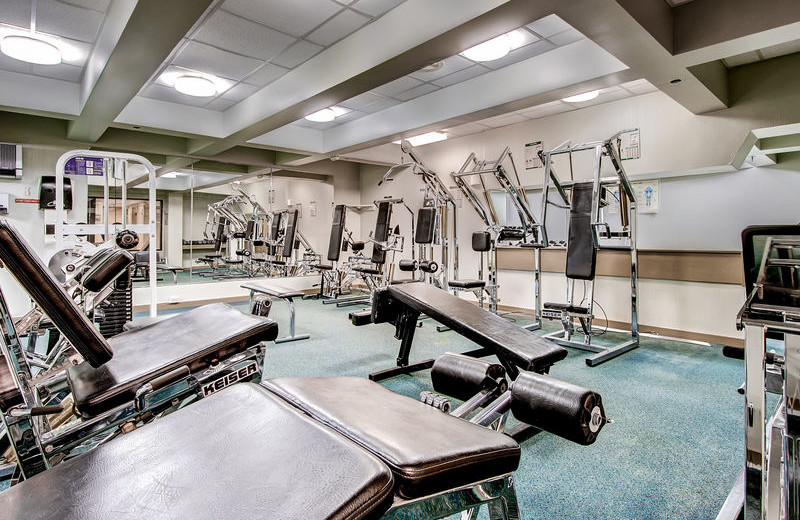 Fitness room at GetAway Vacations.