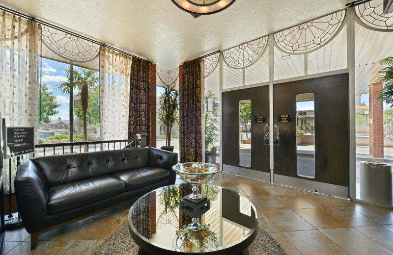 Lobby at Best Western Coral Hills.