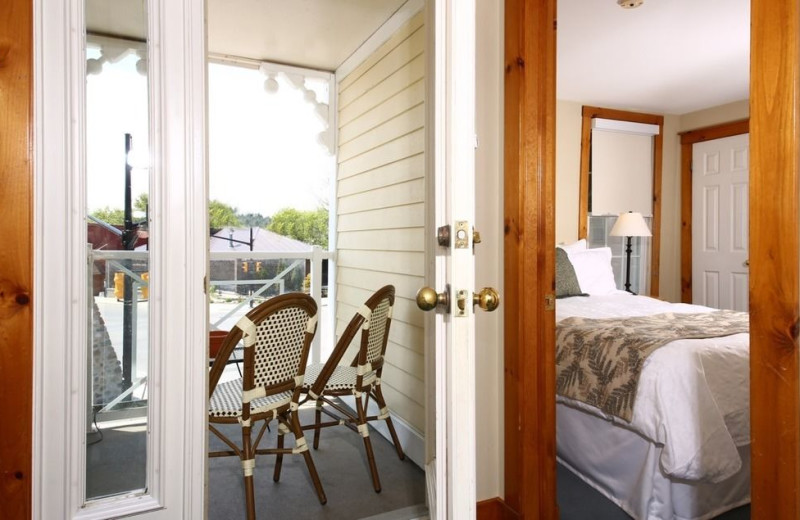 Guest room at Kettle Creek Inn & Restaurant.