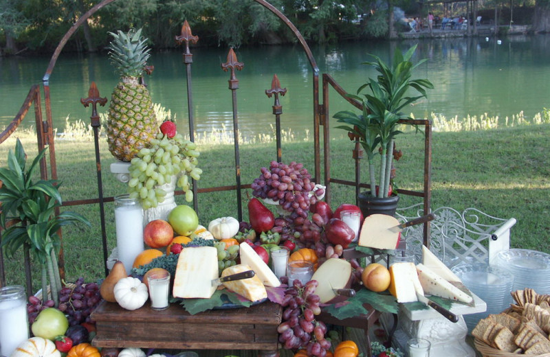 Fresh fruit at Roddy Tree Ranch.