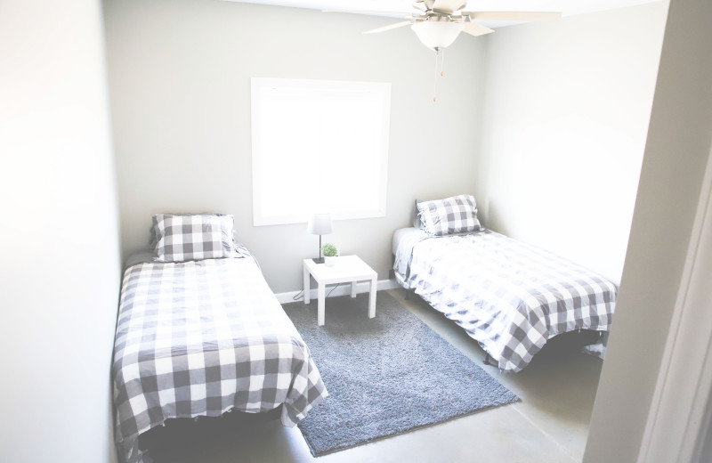 Guest room at The Lodge at Windy Ridge.