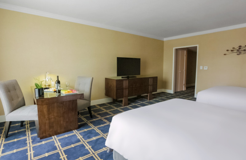 Guest room at The Grand Hotel.