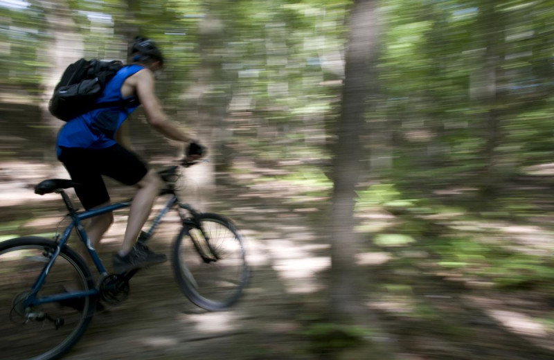 Biking at Mountain Harbor Resort & Spa.