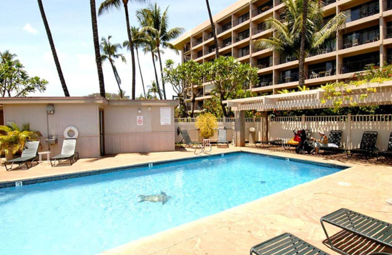 Outdoor pool at Kihei Akahi.