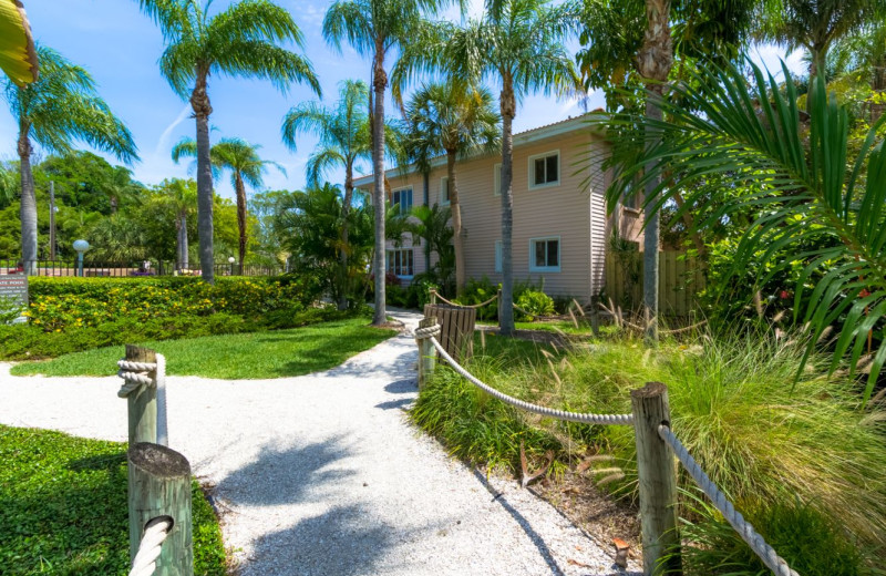 Exterior view of Tropical Shores Beach Resort.