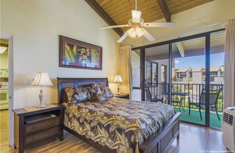 Rental bedroom at Vacation Rental Pros - Maui.