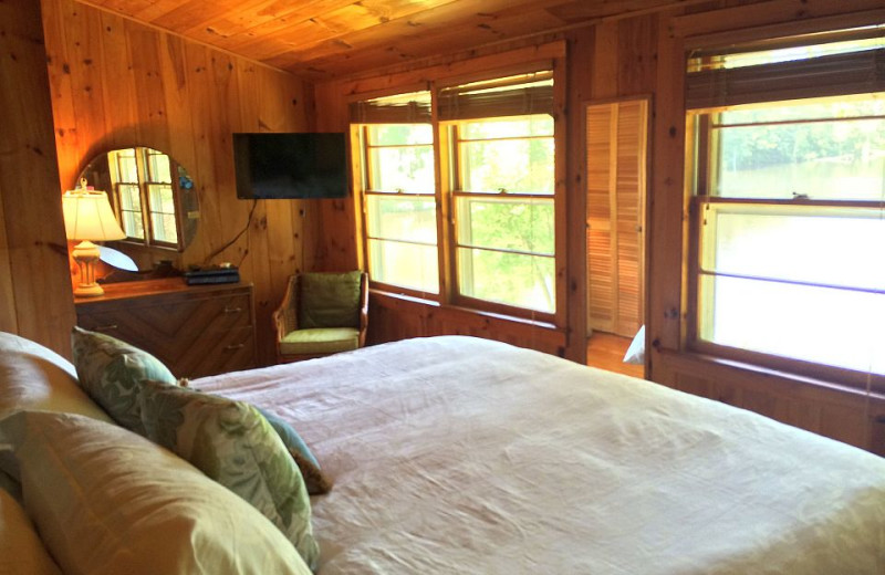 Rental bedroom at Chambers Realty & Vacation Rentals.