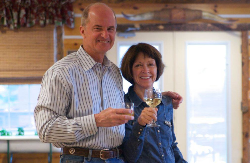 Couple at Colorado Cattle Company Ranch.